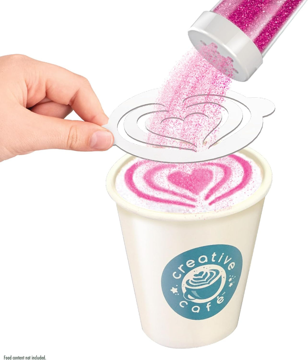 Cra-Z-Art Creative Café Barista Bar – Kids Pretend Play Milk Frother Toy