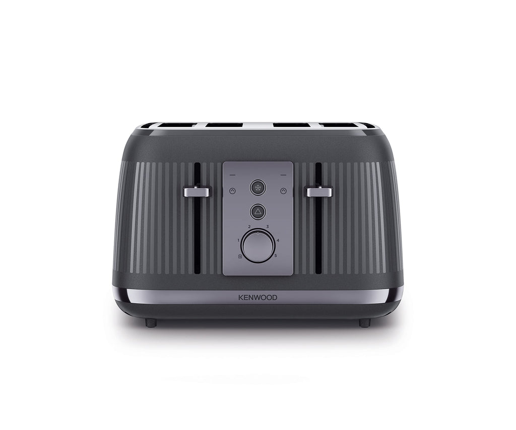Kenwood Dusk 4-Slot Toaster – 1800W Rapid Toasting, Slate Grey