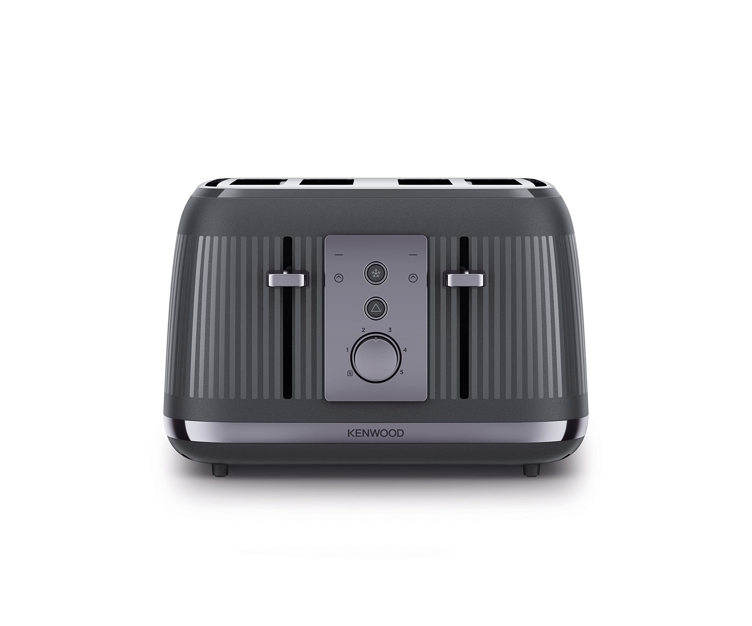 Kenwood Dusk 4-Slot Toaster – 1800W Rapid Toasting, Slate Grey