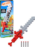 Nerf Minecraft Heartstealer Sword Foam Blaster with 4 Elite Darts