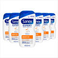 Sanex Expert Skin Health Sensitive Body Wash - 450ml (6 Pack)
