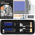 Shuttle Art 37-Piece Sketching Set | Professional Drawing Kit with Case
