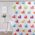 YISURE Little Duck Nursery Shower Curtain – Extra Long Mildew Resistant