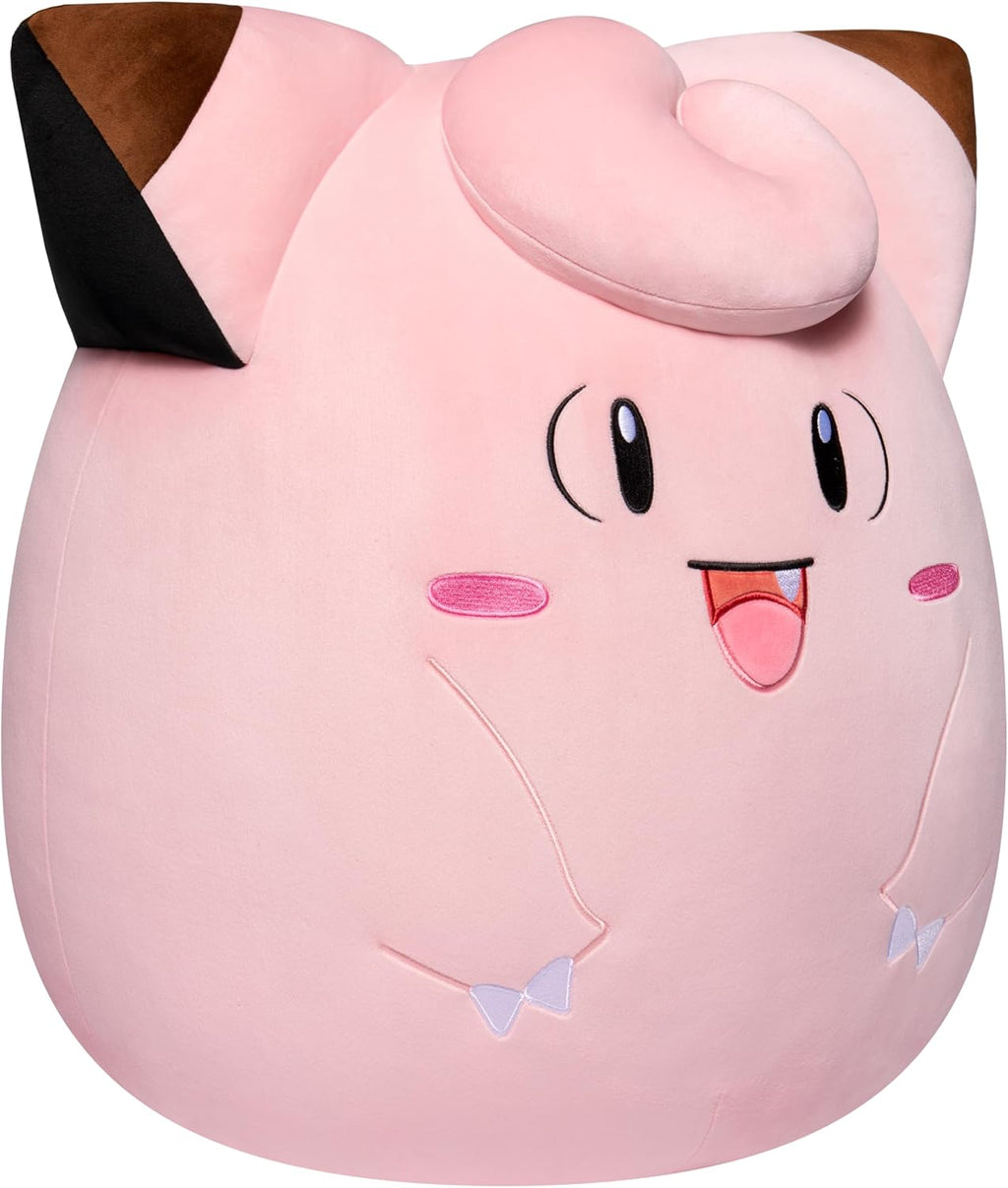 Squishmallows Pokémon Clefairy Plush – 14-Inch Ultrasoft Stuffed Animal
