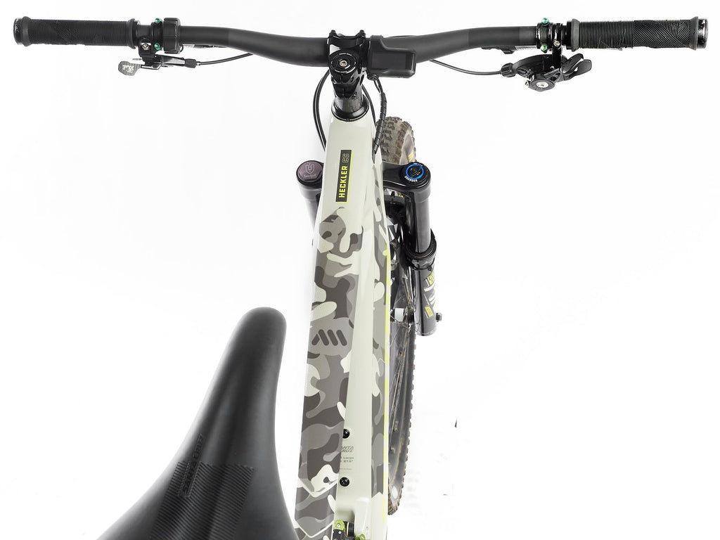 All Mountain Style Honeycomb Frame Guard XXL - Clear Camo Bike Protection