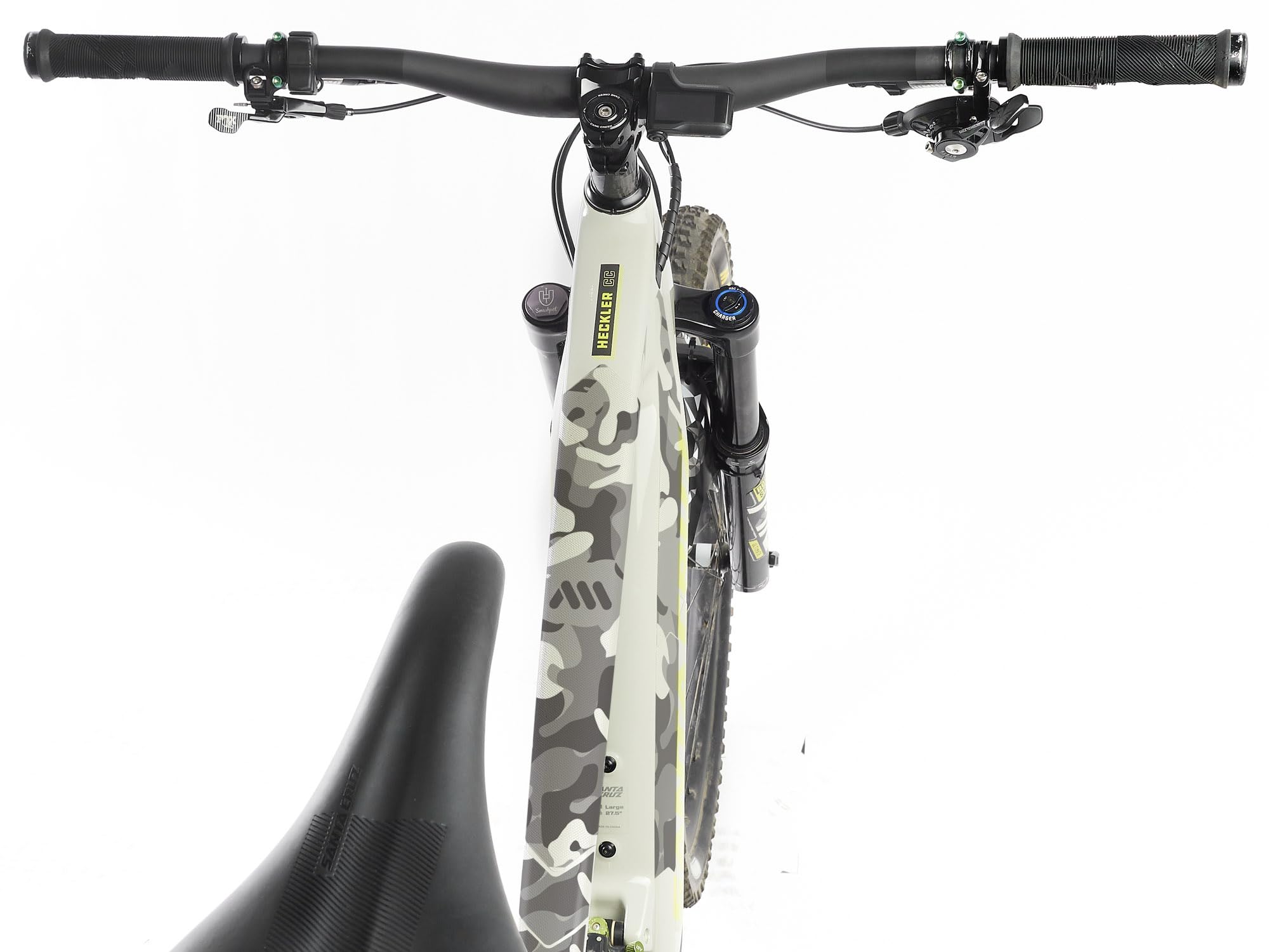 All Mountain Style Honeycomb Frame Guard XXL - Clear Camo Bike Protection