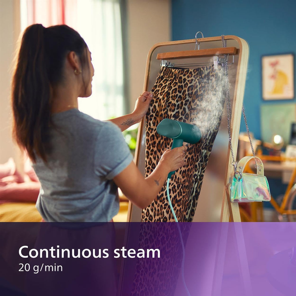 Philips 3000 Series Handheld Steamer - 1000W Foldable Travel Iron