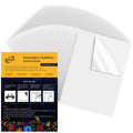 Siumir 30PCS Water Soluble Embroidery Stabilizer – A4 Stick and Stitch Paper