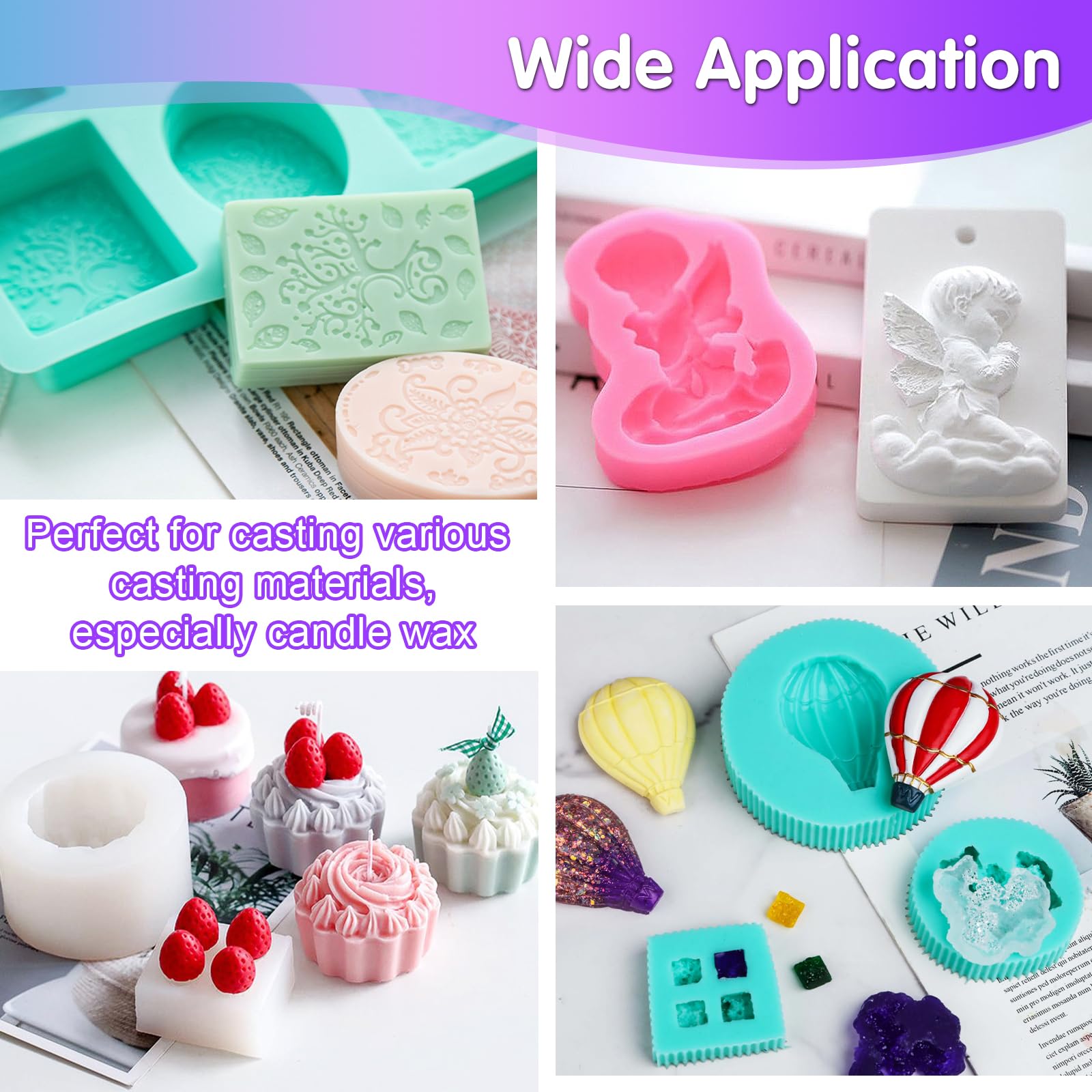 STARTSO WORLD Silicone Mold Making Kit - 80oz Food Safe Platinum Rubber