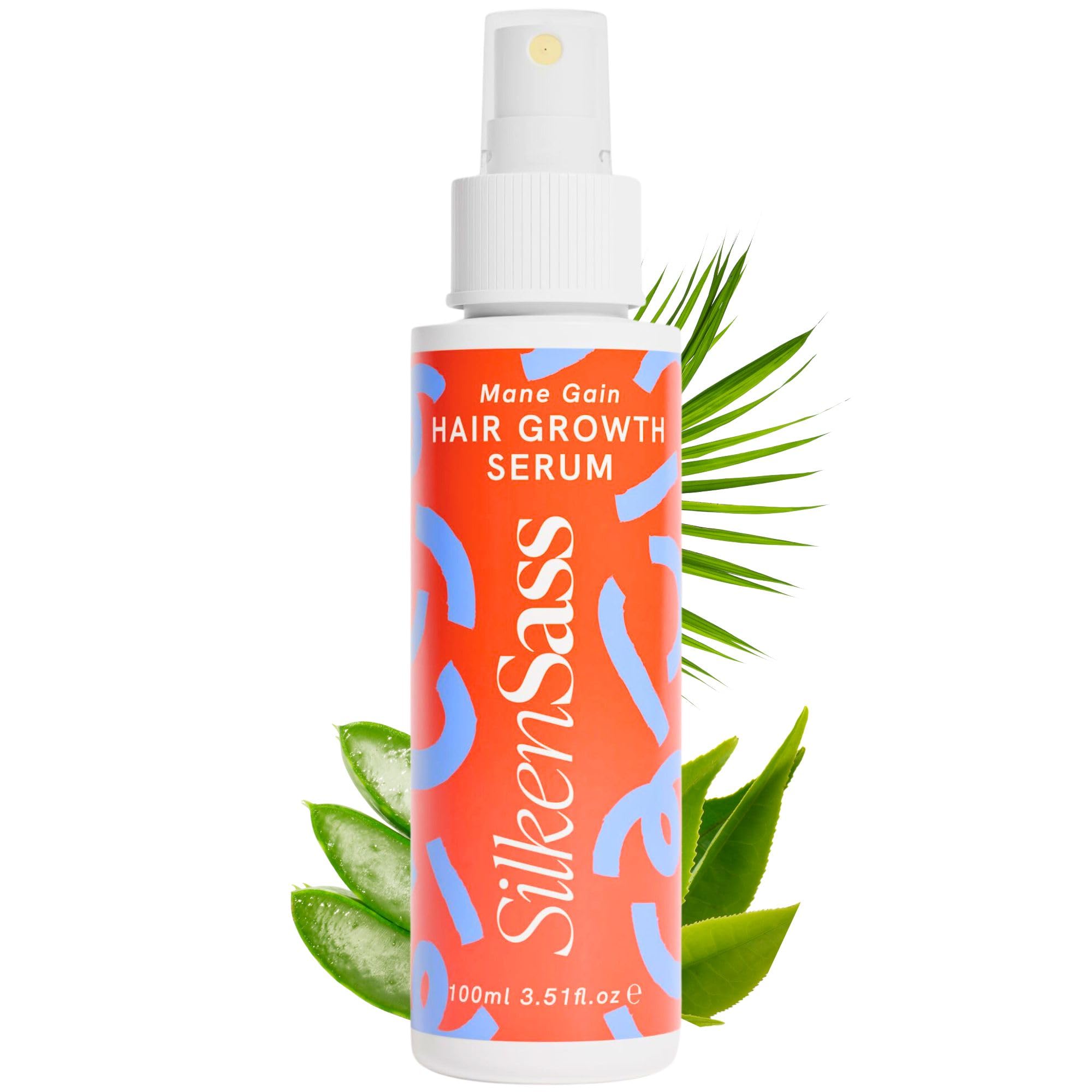 Silken Sass DHT Blocker Hair Growth Serum with Redensyl for Women