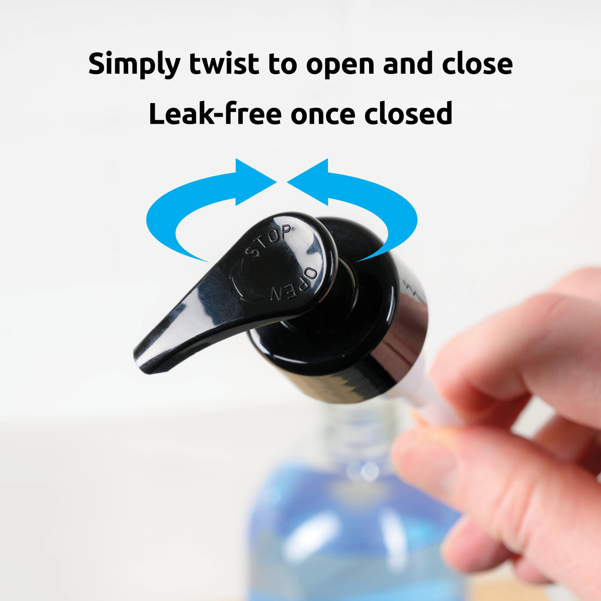TEC Bottles 250ml Pump Dispenser Bottle 30% Recycled 2