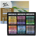 Mont Marte Extra Soft Oil Pastels - 39pc Natural Hues for Art & Blending