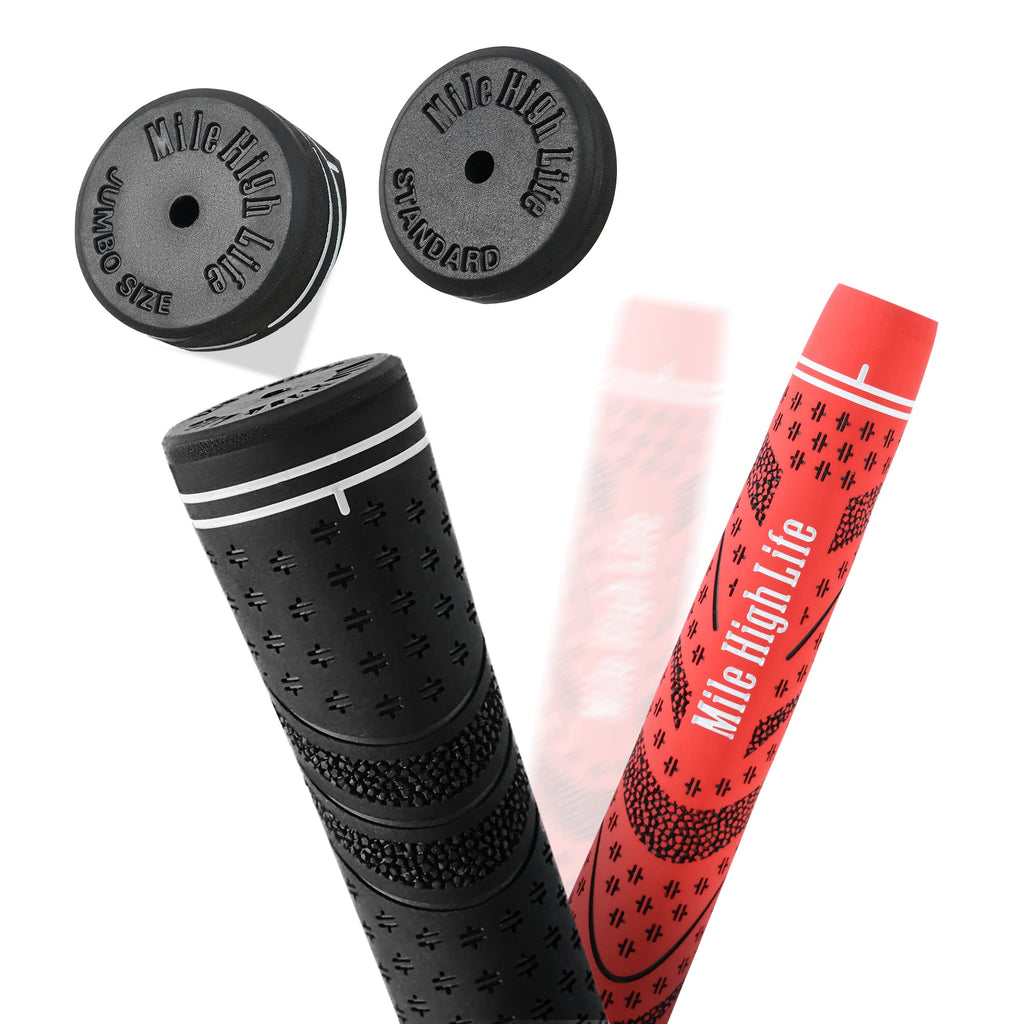 Mile High Life Avid Golf Club Grips - 13 Pc Multi-Compound Rubber Set