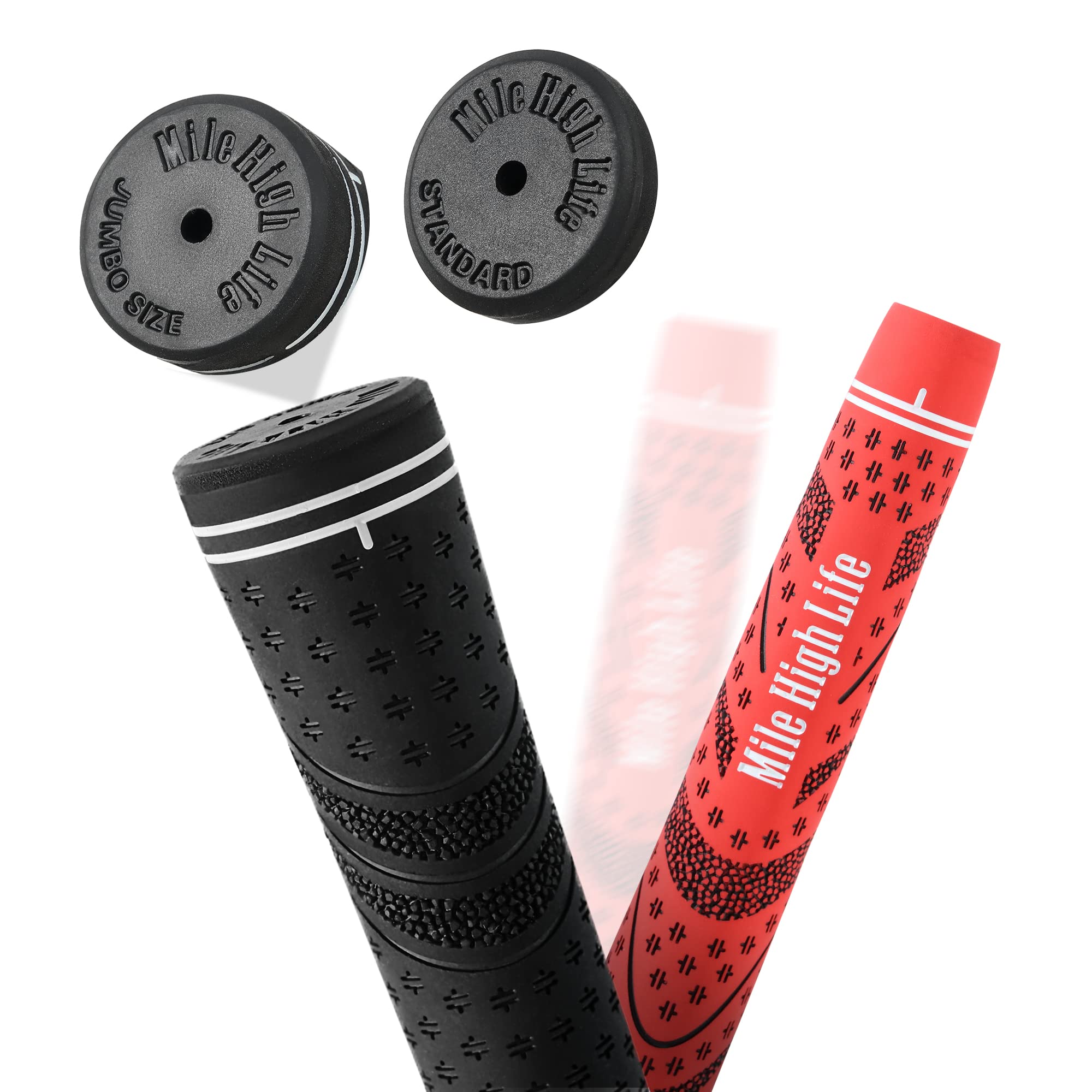 Mile High Life Avid Golf Club Grips - 13 Pc Multi-Compound Rubber Set