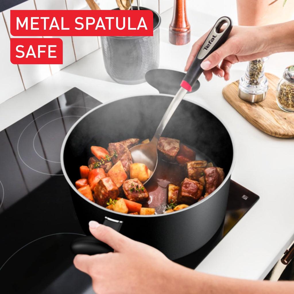 Tefal Titanium Essential Non-Stick Stewpot with Lid - 24cm