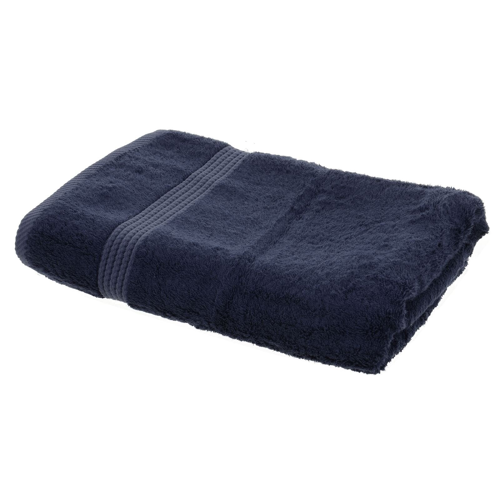 Bamboo Bliss Luxury Bath Towel – Navy Blue 70x140cm