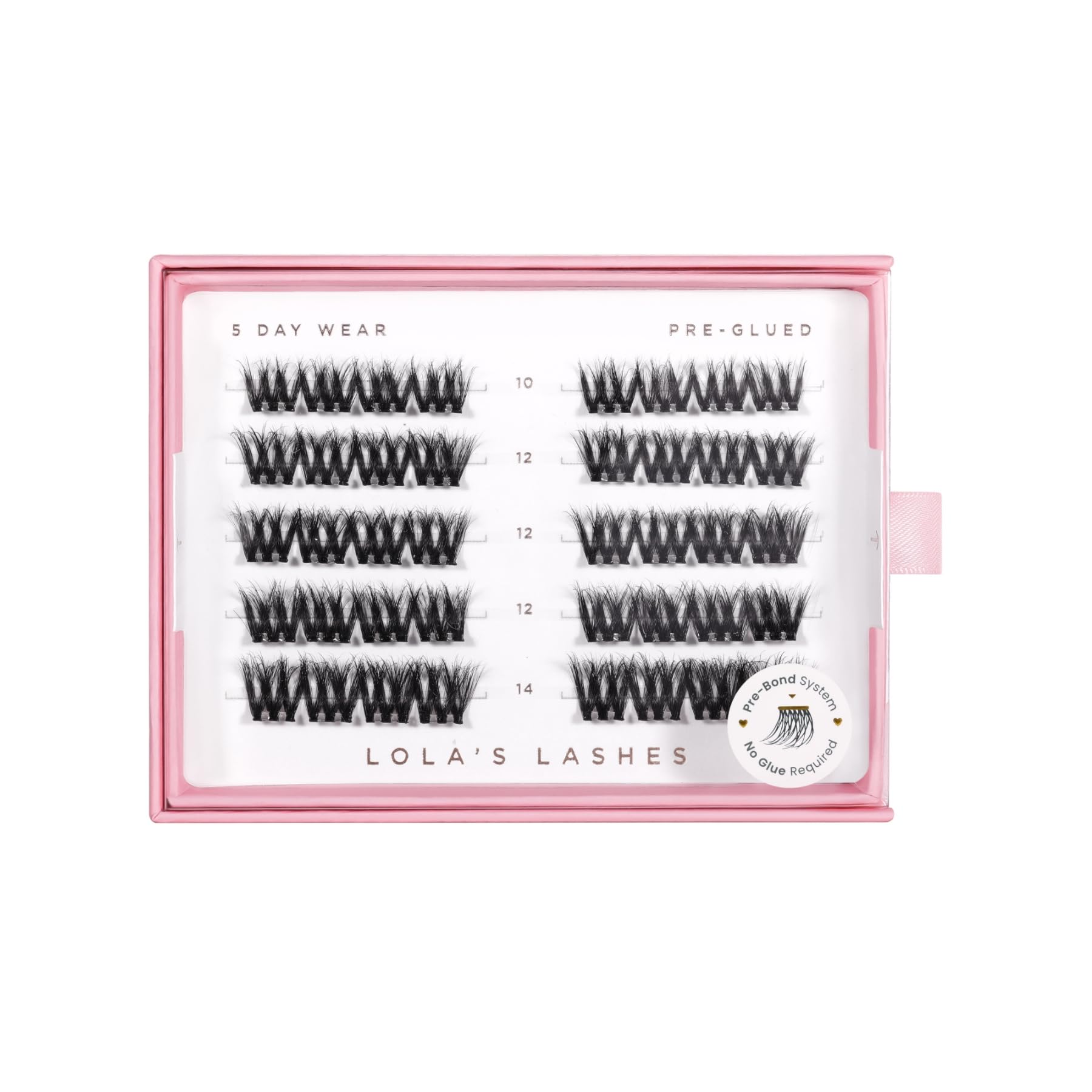 Lola's Lashes Bold Definition Pre-Glued Eyelashes | 5-10 Day Wear