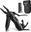 BIBURY 5-in-1 Multitool Pliers | Stainless Steel Pocket Tool with Pouch