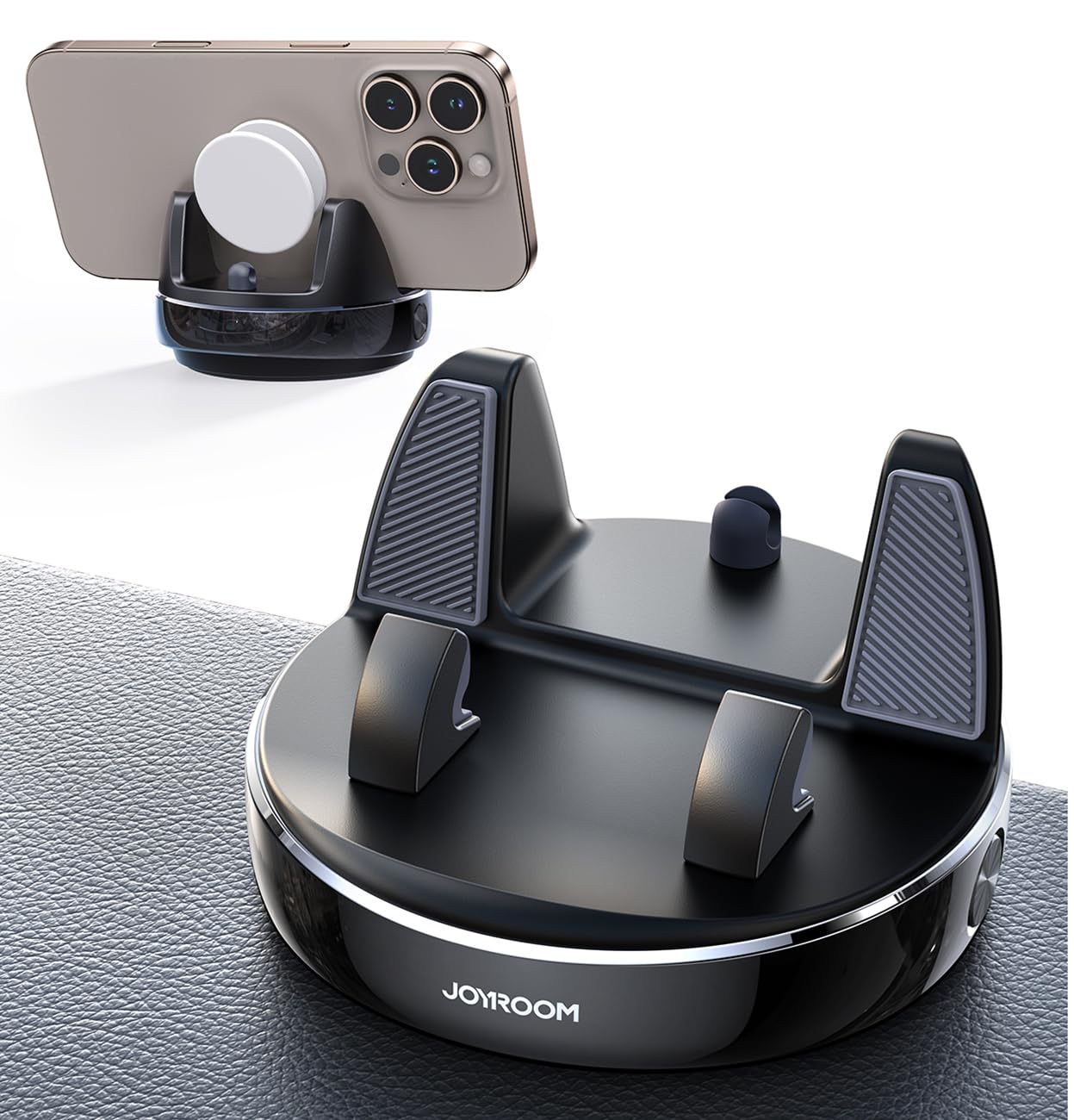 JOYROOM Anti-Slip Car Phone Holder for Dashboard | PopGrip Compatible