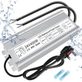inShareplus 24V 400W LED Power Supply – IP67 Waterproof Outdoor Transformer