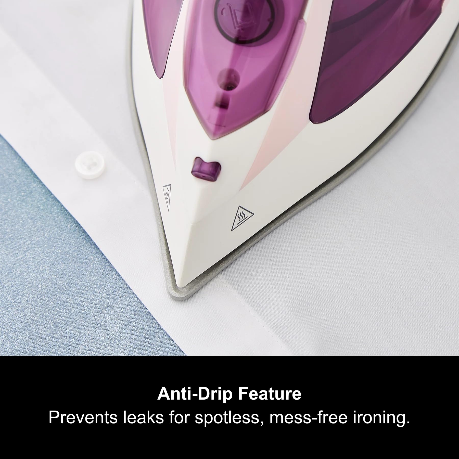 Morphy Richards Steamflow Turbo Steam Iron | Ceramic Soleplate | 2400W