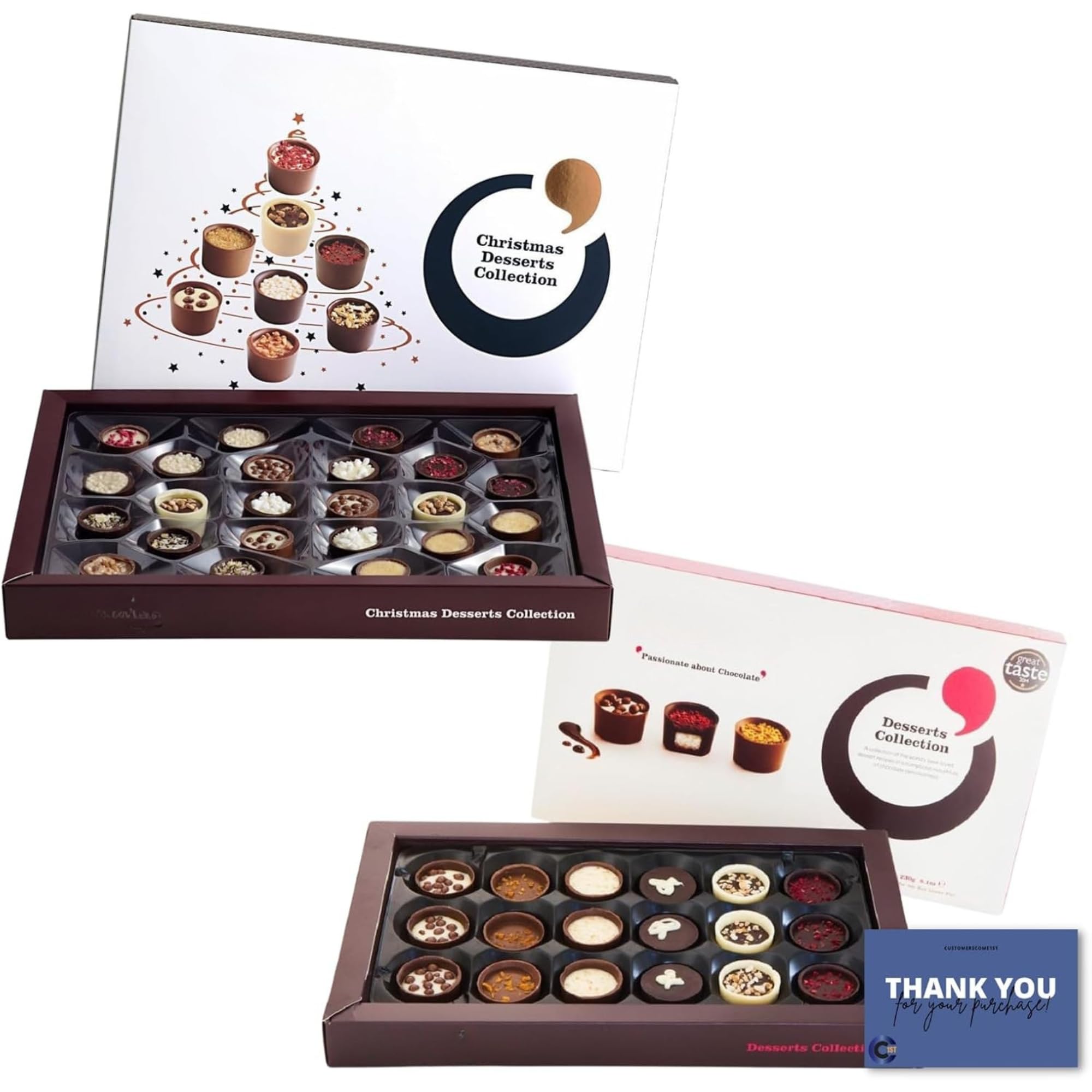 Lily O'Brien's Desserts Collection - Indulgent Chocolate Assortment (522g)