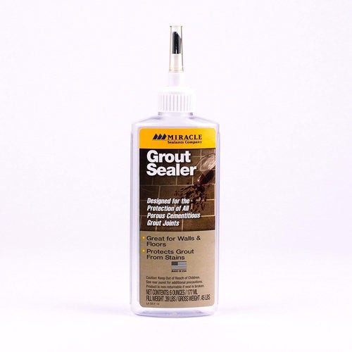 Miracle Sealants Grout Sealer 177ml | Invisible Water & Stain Protection