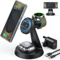 3-in-1 Magnetic Wireless Charging Station for Samsung Galaxy