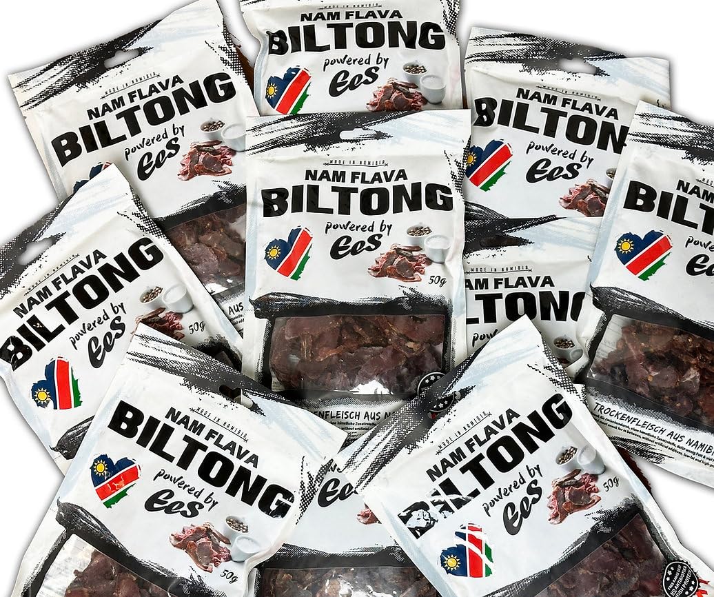 Nam Flava Original Namibian Beef Biltong – 0.5kg High Protein Snack