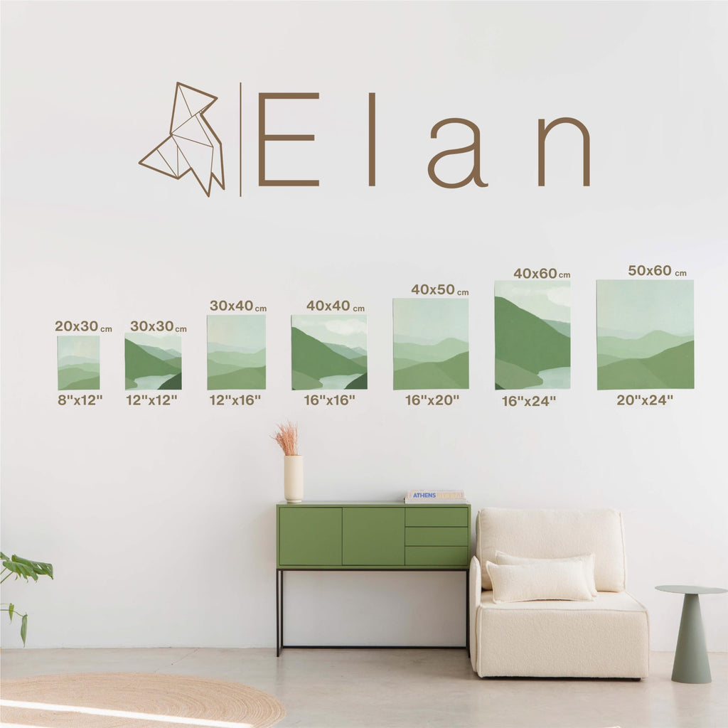 Elan 100% Cotton Canvas Panels 50x60cm | 6-Pack Quadruple Primed Boards