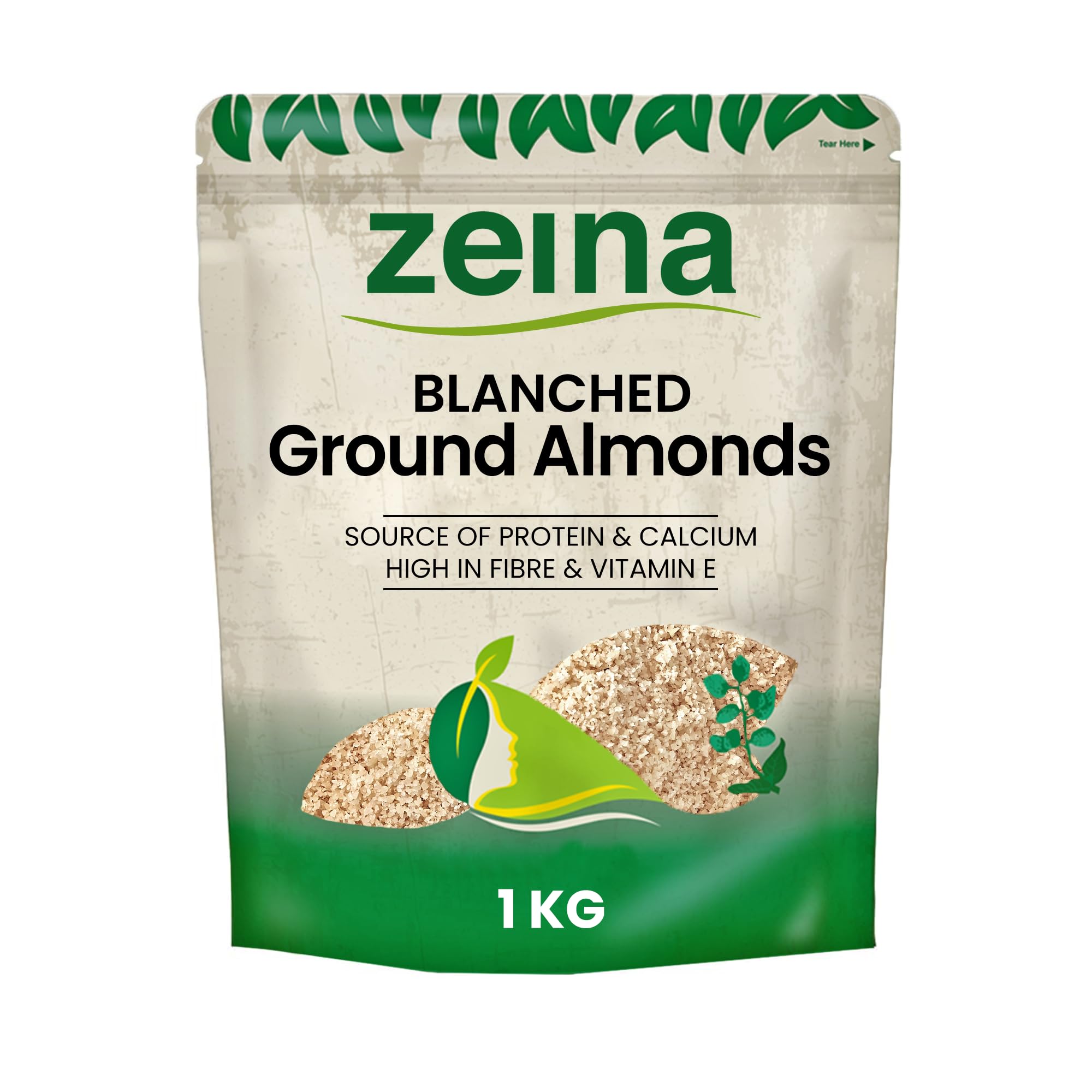 Zeina Blanched Ground Almond Flour (1kg) – Gluten-Free & Keto Friendly