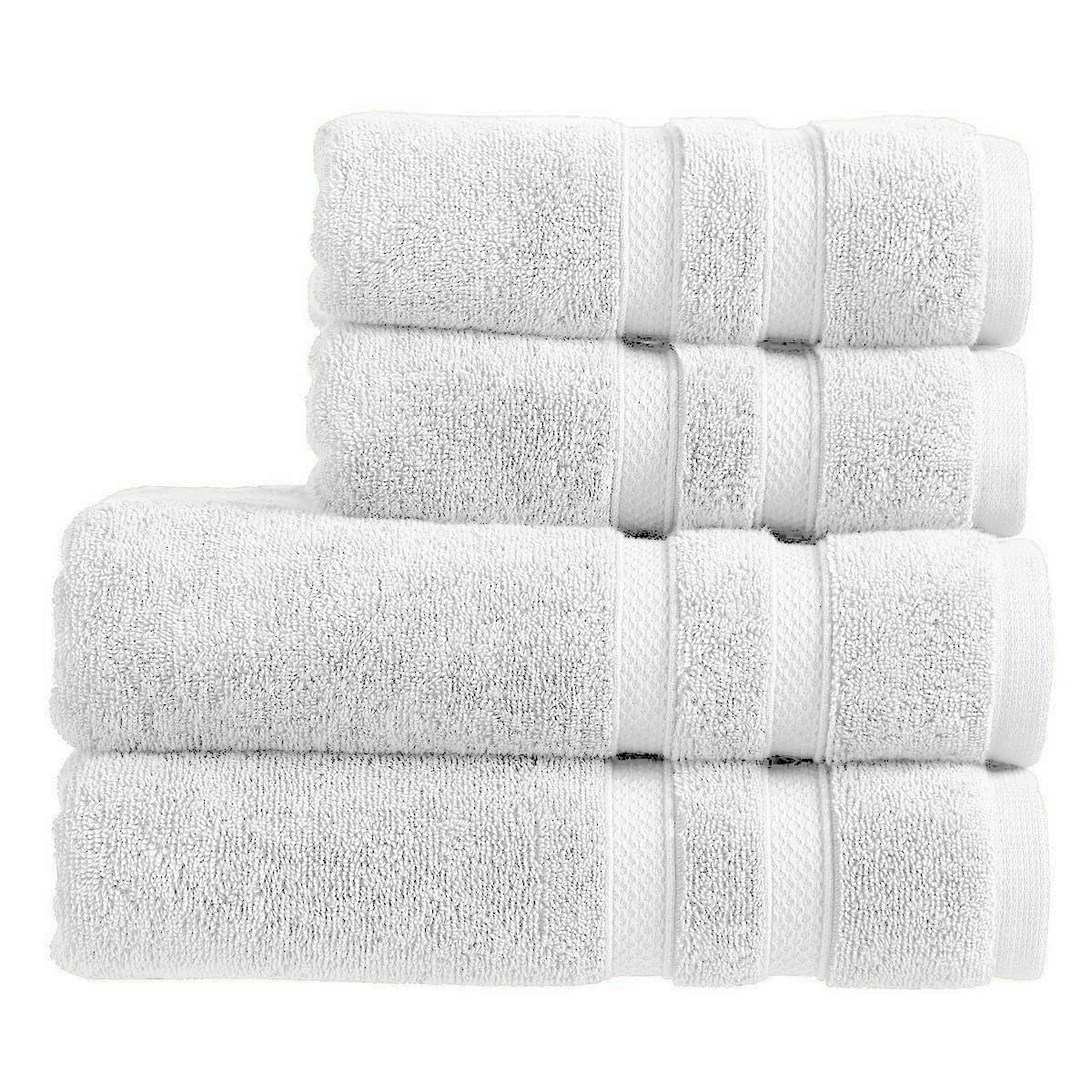 Christy Chroma 4-Piece Towel Set | 100% Cotton 675GSM Heavyweight