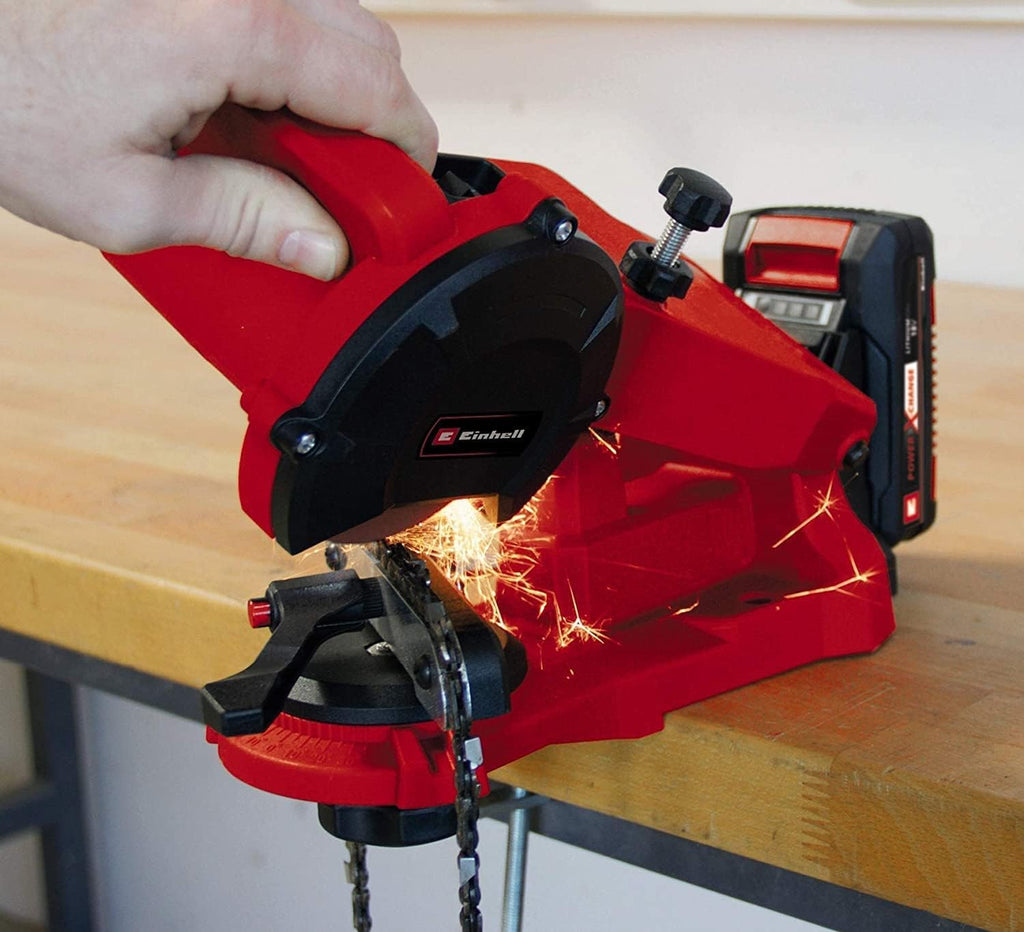 Einhell 18V Cordless Chainsaw Sharpener – GE-CS 18 Li Solo (Tool Only)
