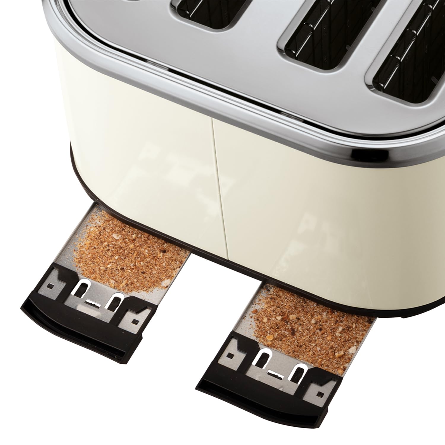Russell Hobbs Stylevia 4 Slice Toaster – Cream Stainless Steel