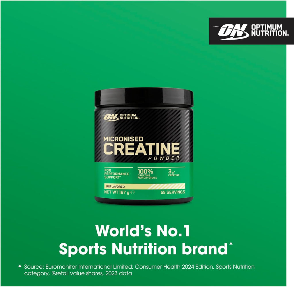 Optimum Nutrition Micronised Creatine Monohydrate Powder - 634g