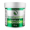 Special Ingredients Pure Ground Vanilla Bean Powder - 25g Gourmet Vegan