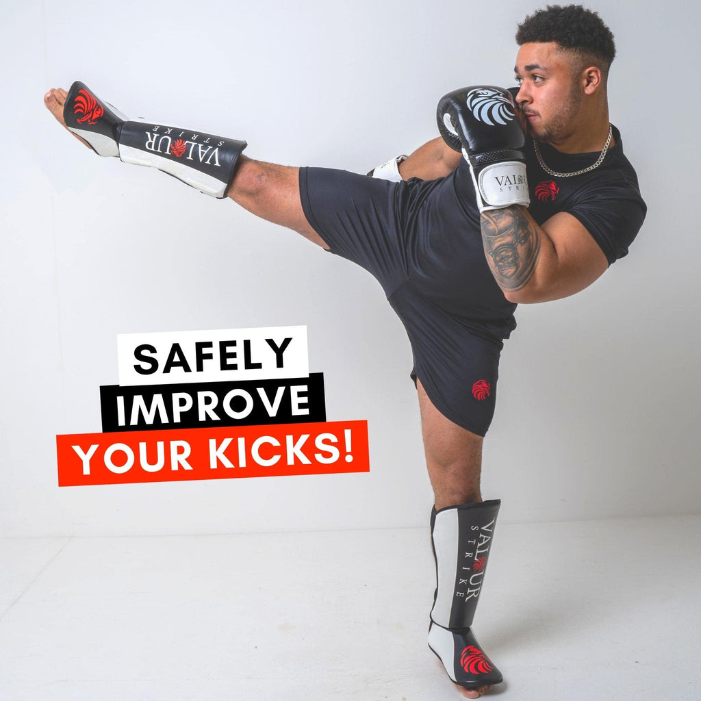 Valour Strike Shin Guards – Lightweight MMA & Muay Thai Sparring Pads