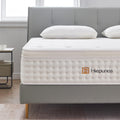 Hiepunos Single Mattress,10.2 INCH Hybrid Memory Foam and Individually Pocket Spring,3FT Single Bed Mattress Medium Firm,Ergonomic Pressure