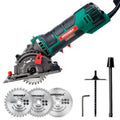 HYCHIKA 500W Mini Circular Saw | 85mm Precision Metal & Wood Cutter