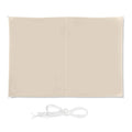 Relaxdays Rectangular Shade Sail – Water-Repellent UV Canopy, 2x3m, Beige