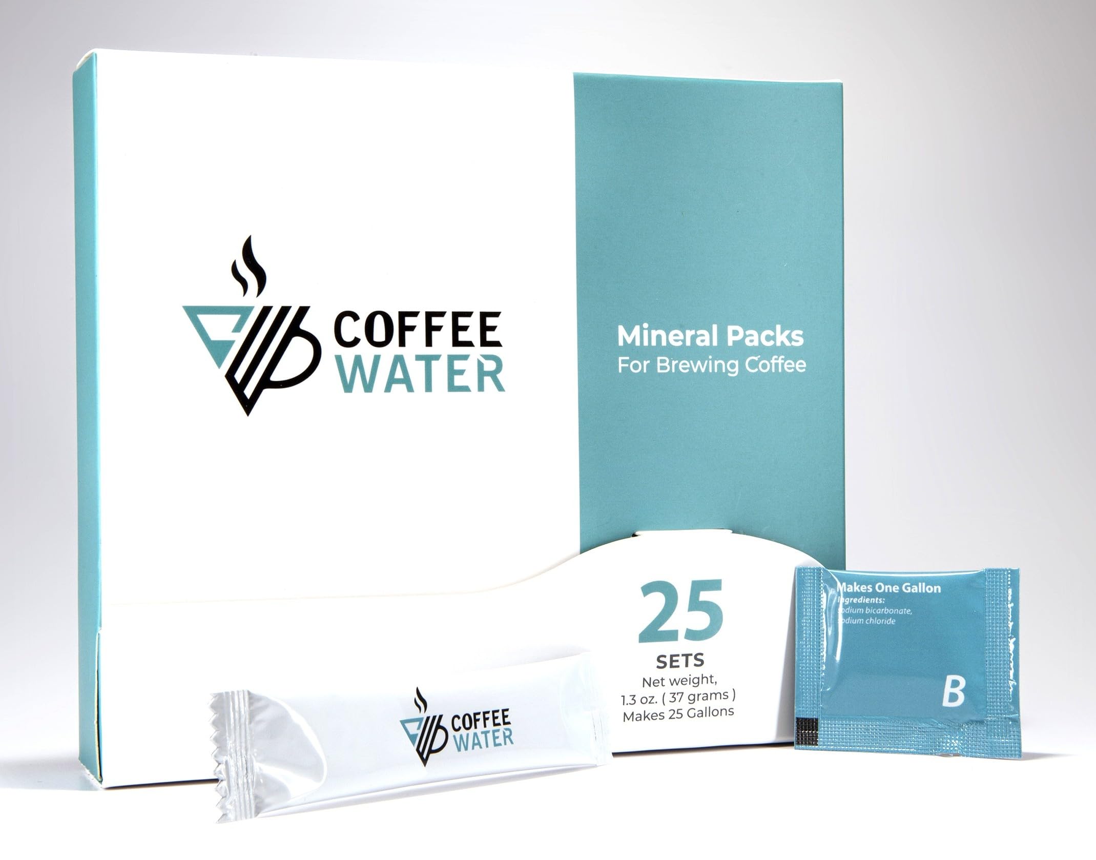 Jolof Store Coffee Water Mineral Packs - Makes 100 Litres of Brewing Water