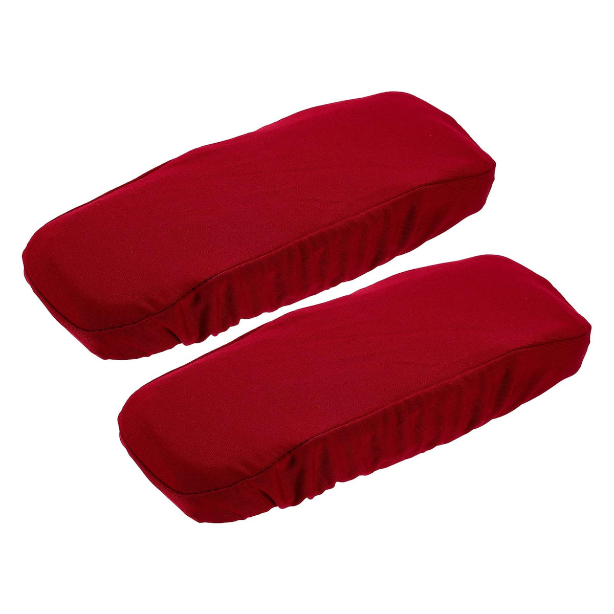 sourcing map Chair Armrest Slipcovers Covers, 22 x 7cm Polyester Removable Seat Hand Rest Protector for Office Chairs Desk ChairWine Red - image 1