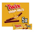 Twix Crispy Rolls Milk Chocolate & Caramel Biscuit Bars - 24 x 22.5g