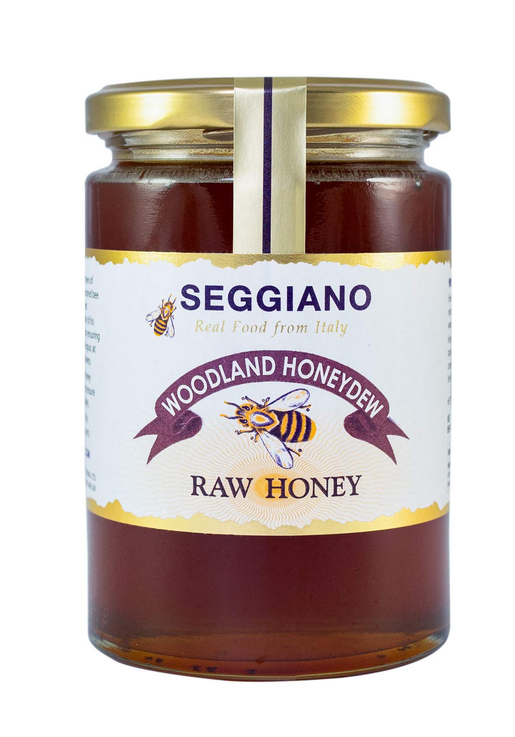 Seggiano Raw Honeydew Honey – Cold Extracted & Unfiltered - 500g