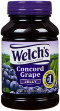 Welch's Concord Grape Jelly – 30 oz Fruit Spread for Breakfast