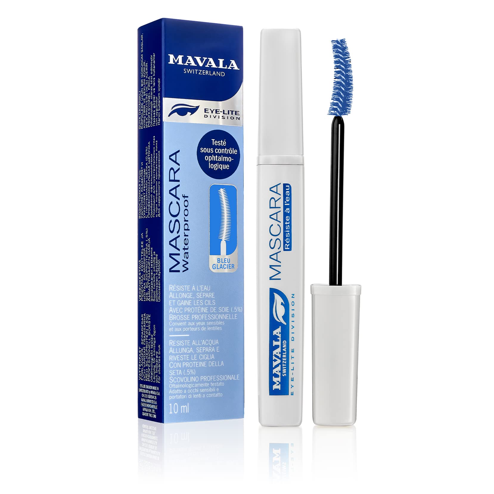 Mavala Waterproof Mascara – Blue Glacier Conditioning & Lengthening