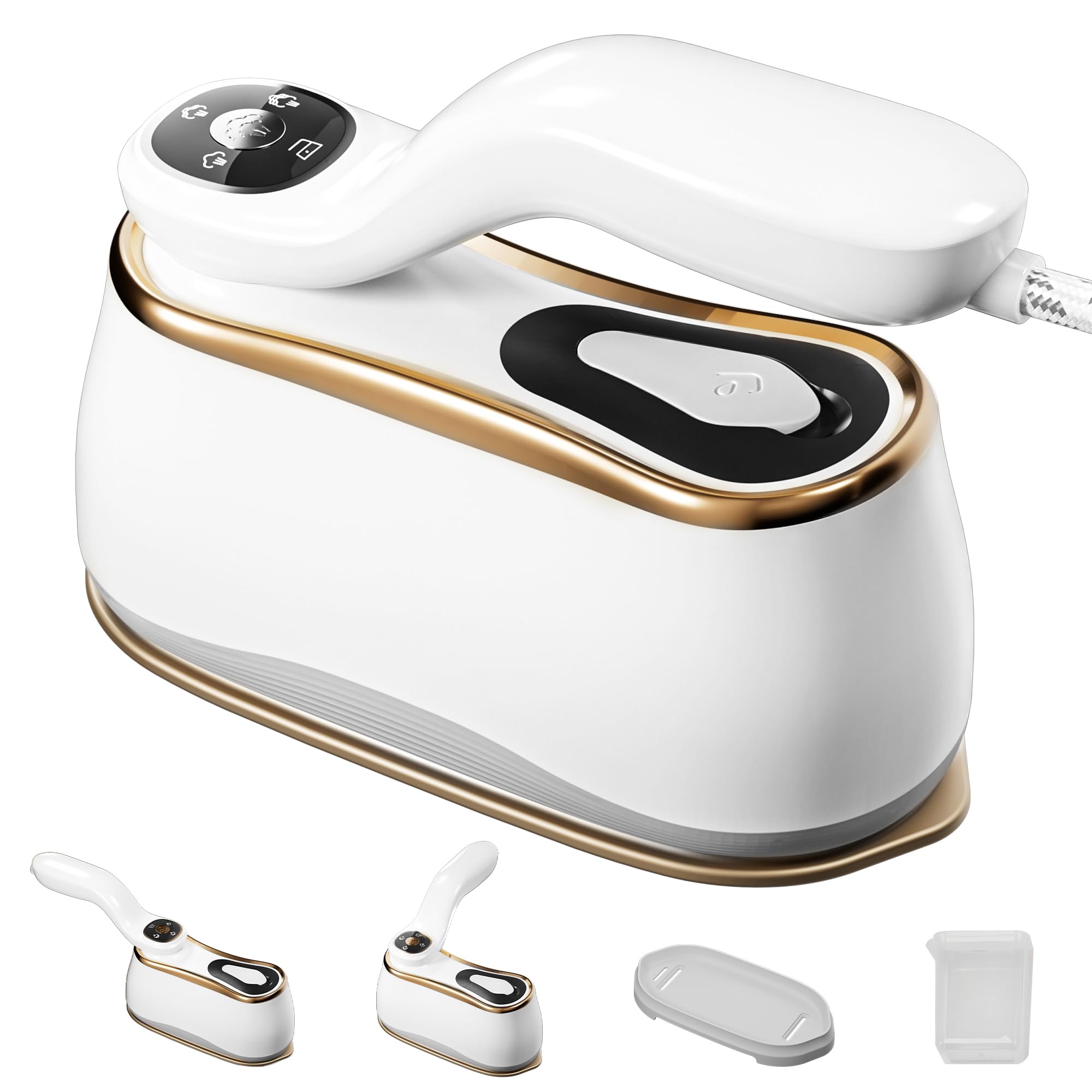 Mitdir Portable Clothes Steamer | 1200W Handheld Iron with LCD Display