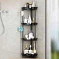 SWTYMIKI Corner Shower Caddy – 4 Tier Rustproof Floor Standing Organizer