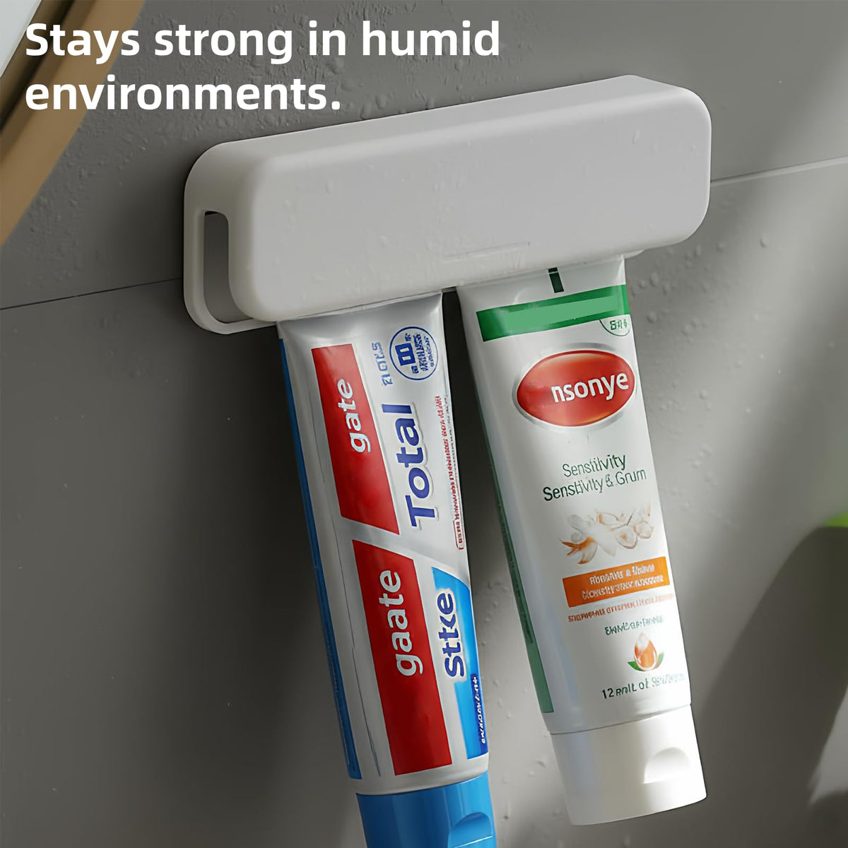 Toothpaste Holder, Toothpaste Wall Holder for Bathroom, Tooth Paste Hanger - image 3