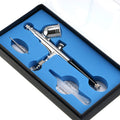 Jolof Store Dual-Action Gravity Feed Airbrush Kit for Model & Nail Art